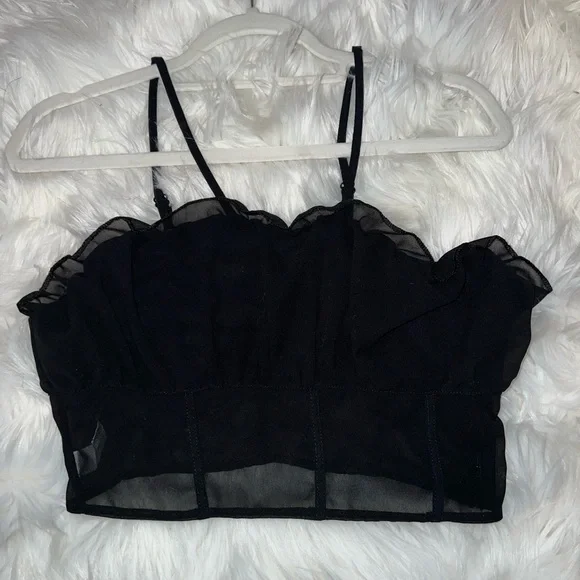 2 Sweet 4 U Cropped Tank Top - Picture 2 of 3